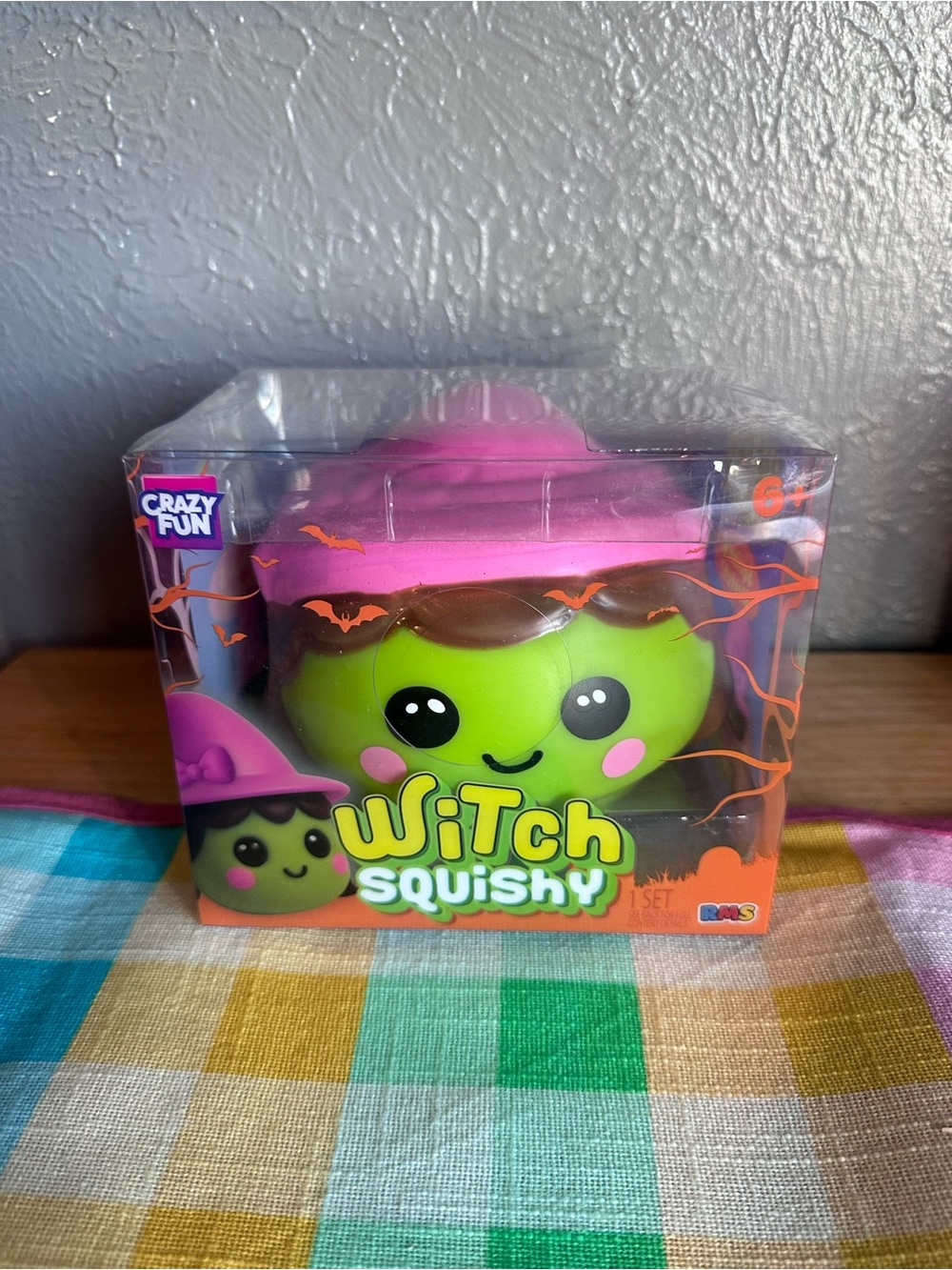 RMS Crazy Fun Halloween Witch - Pink & Green